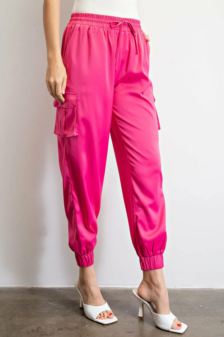 The Sparkling Spur Satin Jogging Pants 4 The Sparkling Spur Satin Jogging Pants