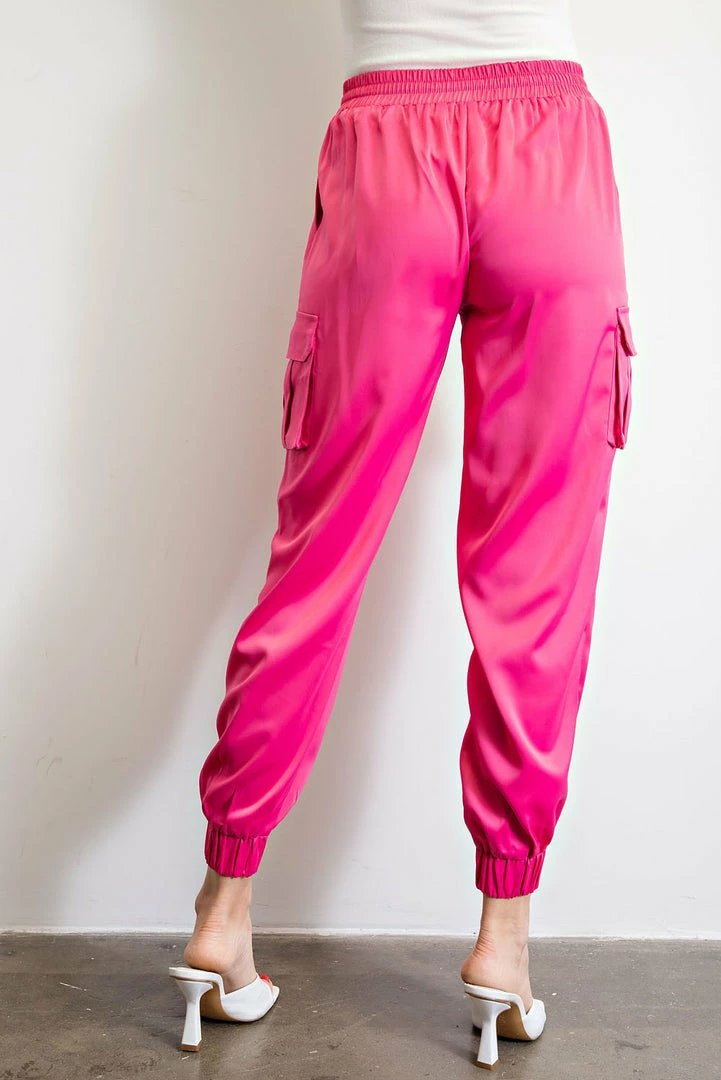The Sparkling Spur Satin Jogging Pants 6 The Sparkling Spur Satin Jogging Pants