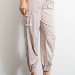 The Sparkling Spur Satin Jogging Pants
